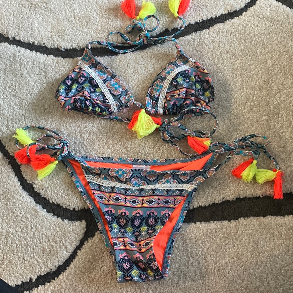 Printed Bikini Set